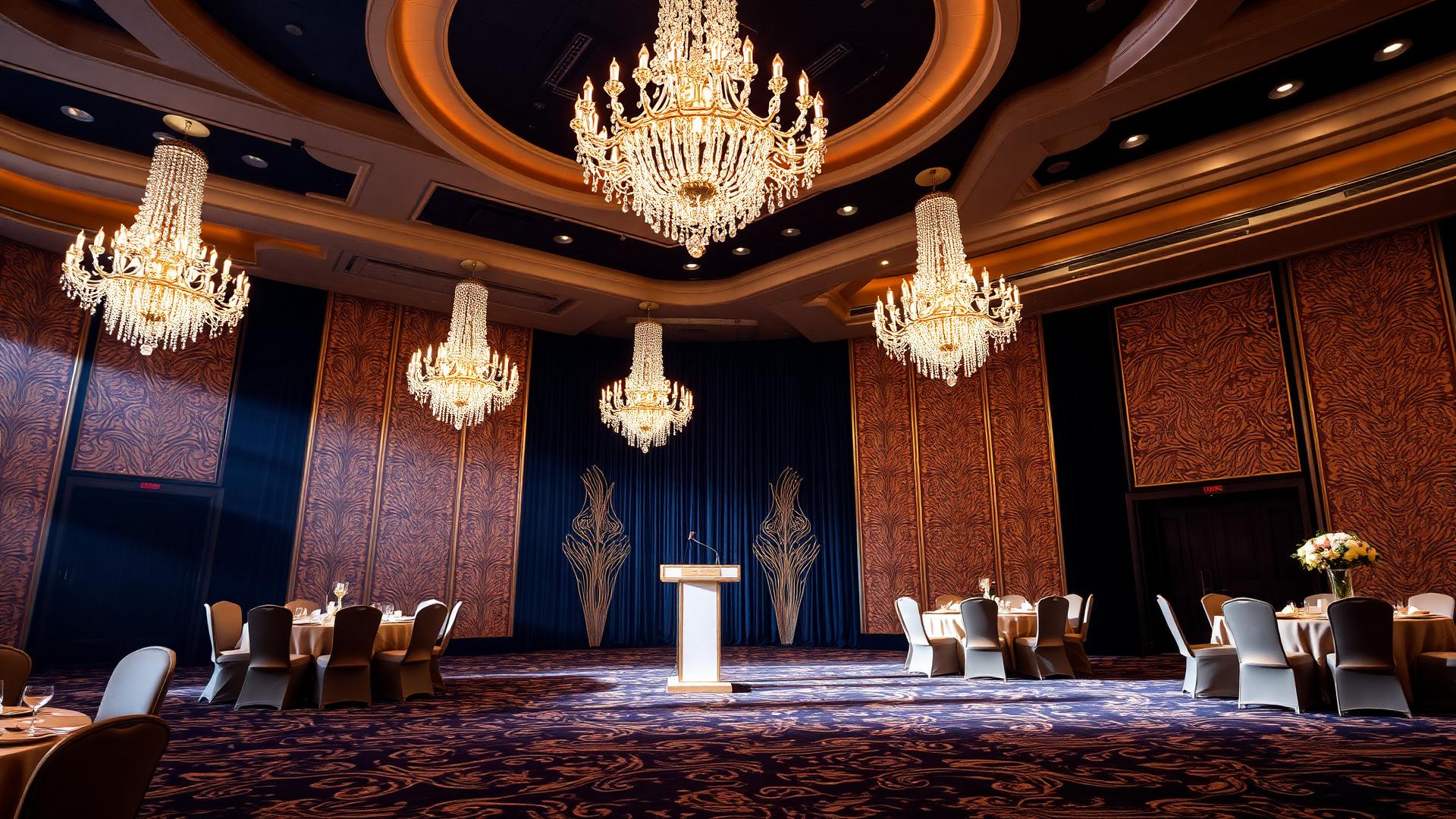Crown & Compass event ballroom